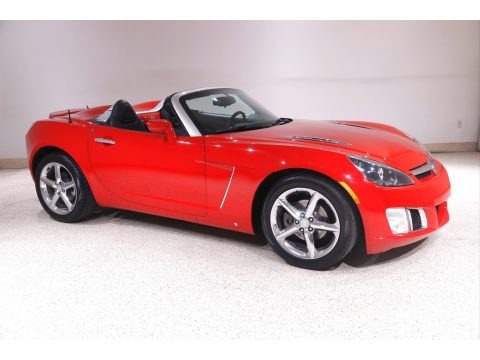 Chili Pepper Red 2007 Saturn Sky Red Line Roadster