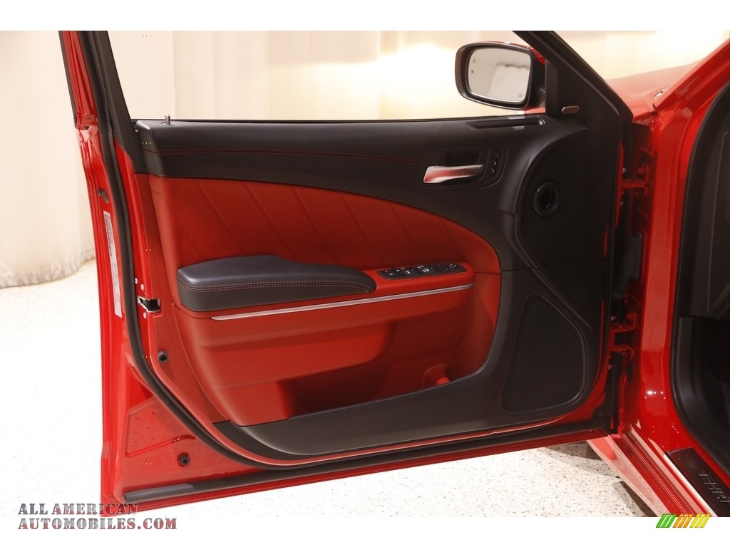 2022 Charger Scat Pack - Torred / Black/Ruby Red photo #4