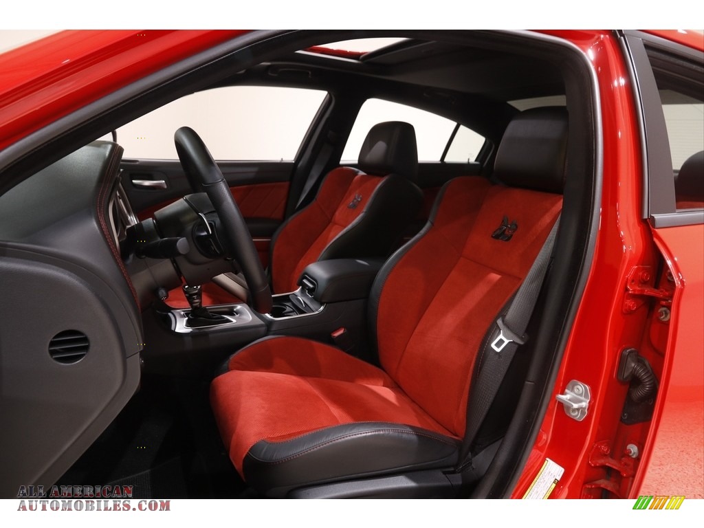2022 Charger Scat Pack - Torred / Black/Ruby Red photo #5