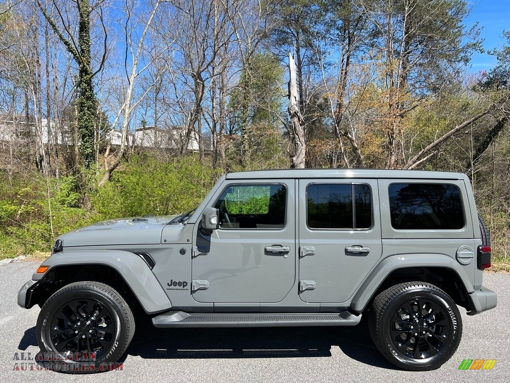 Sting-Gray / Black Jeep Wrangler Unlimited High Altitude 4x4