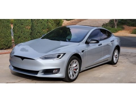 Silver Metallic 2017 Tesla Model S 100D