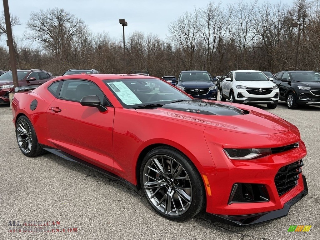 2022 Camaro ZL1 Coupe - Red Hot / Jet Black/Red Accents photo #4