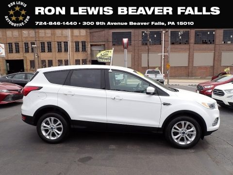 Oxford White 2019 Ford Escape SE 4WD