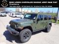 Jeep Wrangler Unlimited Rubicon 4XE Hybrid Sarge Green photo #1