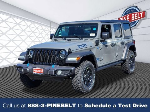 Sting-Gray 2023 Jeep Wrangler Unlimited Willys 4XE Hybrid