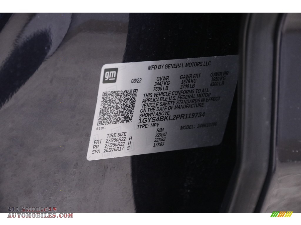 2023 Escalade Premium Luxury AWD - Galactic Gray Metallic / Jet Black photo #25