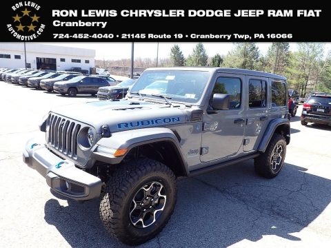 Sting-Gray 2023 Jeep Wrangler Unlimited Rubicon 4XE Hybrid