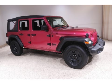 Limited Edition Tuscadero Pearl 2022 Jeep Wrangler Unlimited Sport 4x4