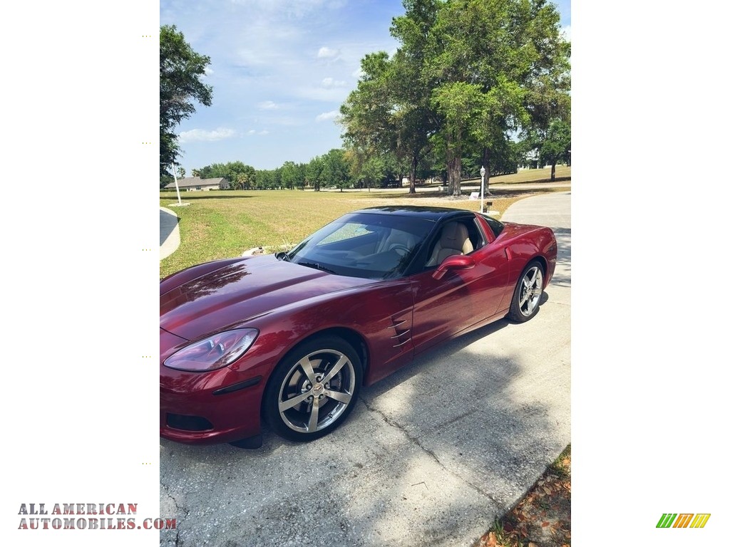 2010 Corvette Coupe - Crystal Red Metallic / Cashmere photo #12