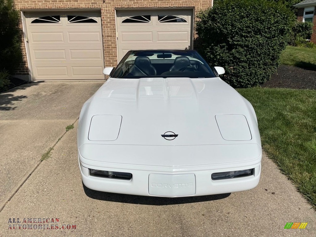 1996 Corvette Convertible - Arctic White / Black photo #6