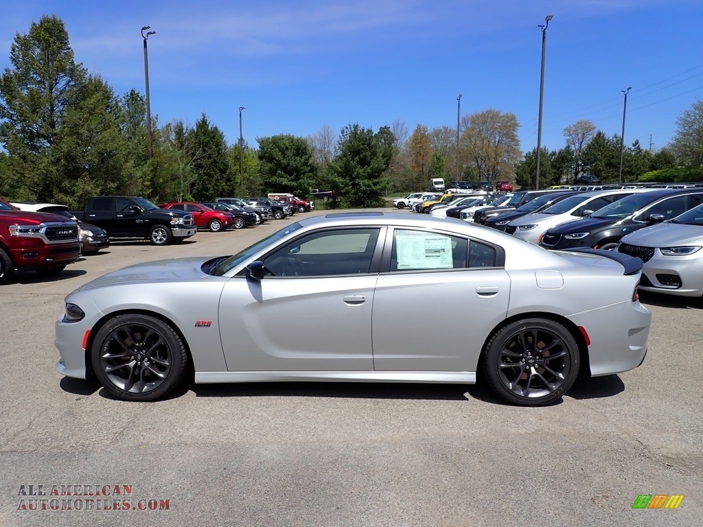 2023 Charger Scat Pack Plus - Triple Nickel / Ruby Red/Black photo #2