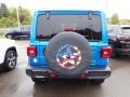 Jeep Wrangler Unlimited Sahara 4x4 Hydro Blue Pearl photo #6