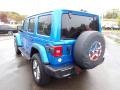 Jeep Wrangler Unlimited Sahara 4x4 Hydro Blue Pearl photo #7