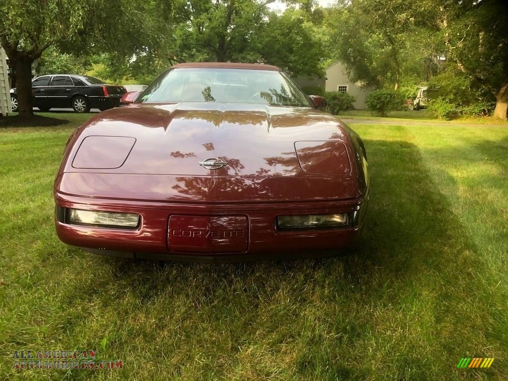 1993 Corvette Convertible - Ruby Red Metallic / Ruby Red photo #20