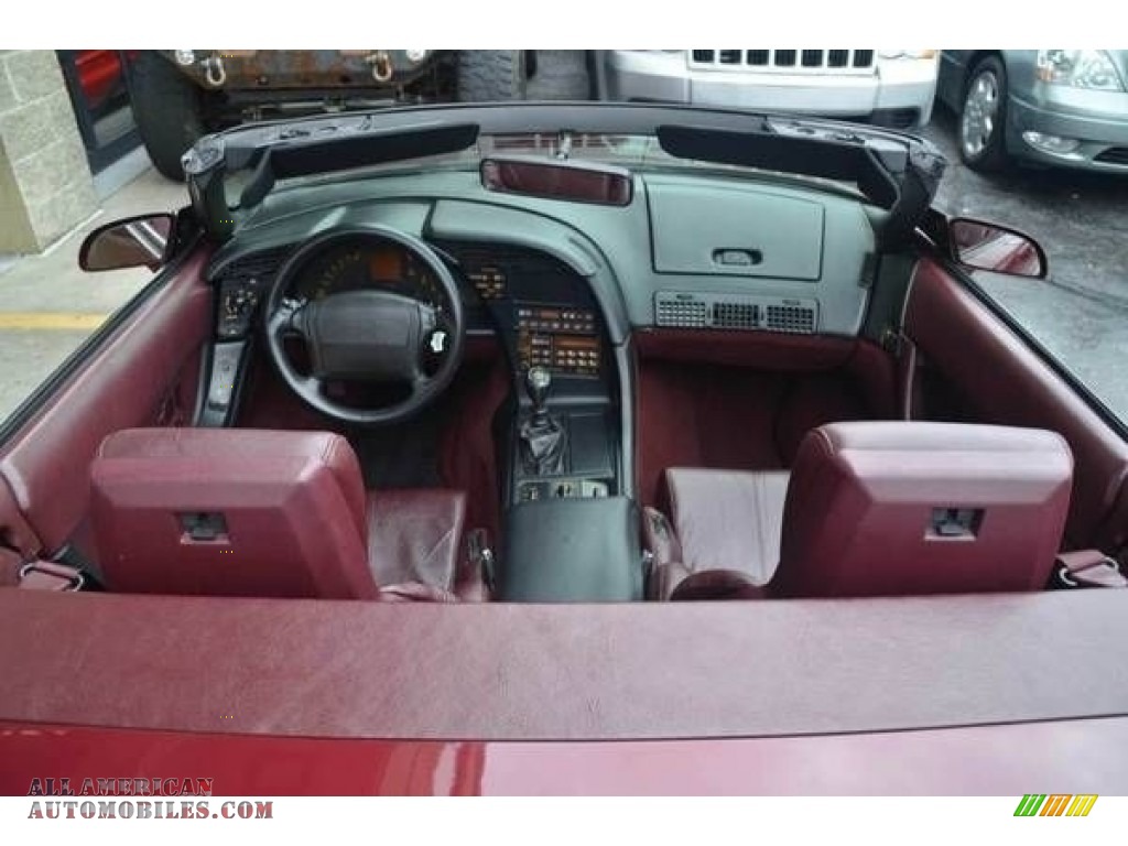 1993 Corvette Convertible - Ruby Red Metallic / Ruby Red photo #23