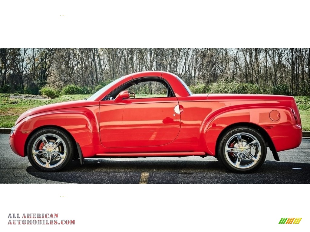 Redline Red / Ebony Black Chevrolet SSR 