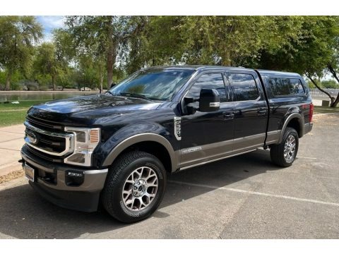 Antimatter Blue 2022 Ford F350 Super Duty King Ranch Crew Cab 4x4