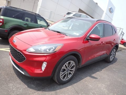 Rapid Red Metallic 2020 Ford Escape SEL 4WD