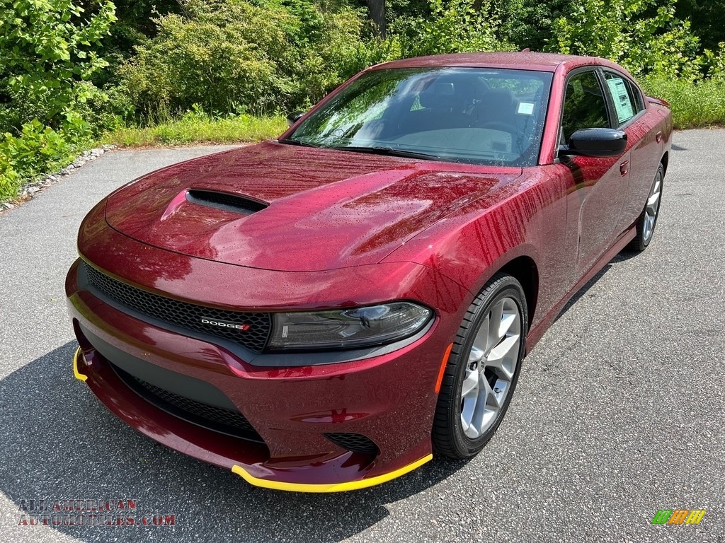 2023 Dodge Charger GT in Octane Red Pearl photo 2 576690 All