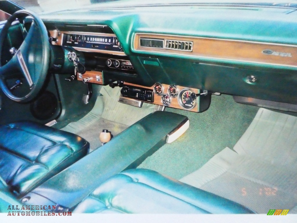 1974 Charger SE - Deep Sherwood Metallic / Green photo #8