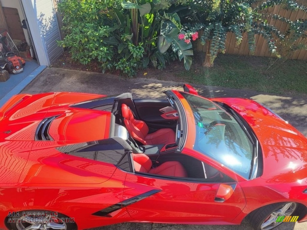 2022 Corvette Stingray Convertible - Torch Red / Adrenalin Red photo #2