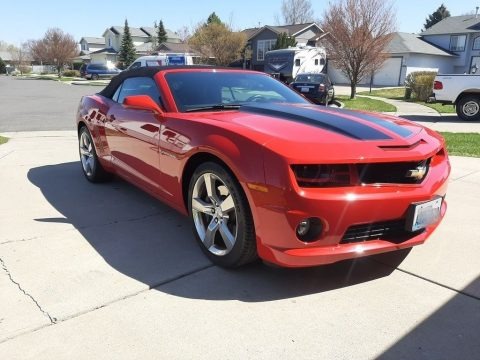 Victory Red 2011 Chevrolet Camaro SS Convertible