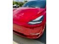 Tesla Model Y Long Range AWD Red Multi-Coat photo #9