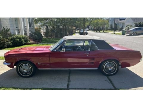Candyapple Red 1967 Ford Mustang Coupe