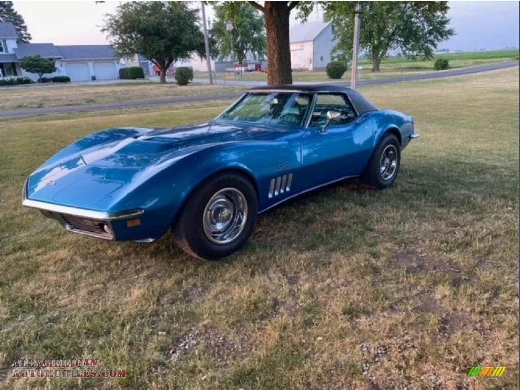 1969 Corvette Coupe - LeMans Blue / Bright Blue photo #6