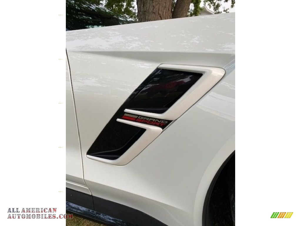 2019 Corvette Grand Sport Coupe - Arctic White / Adrenaline Red photo #10