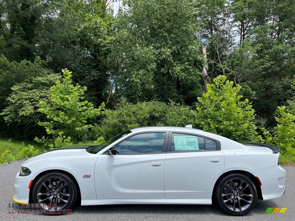 2023 Charger Scat Pack Plus - White Knuckle / Black photo #1