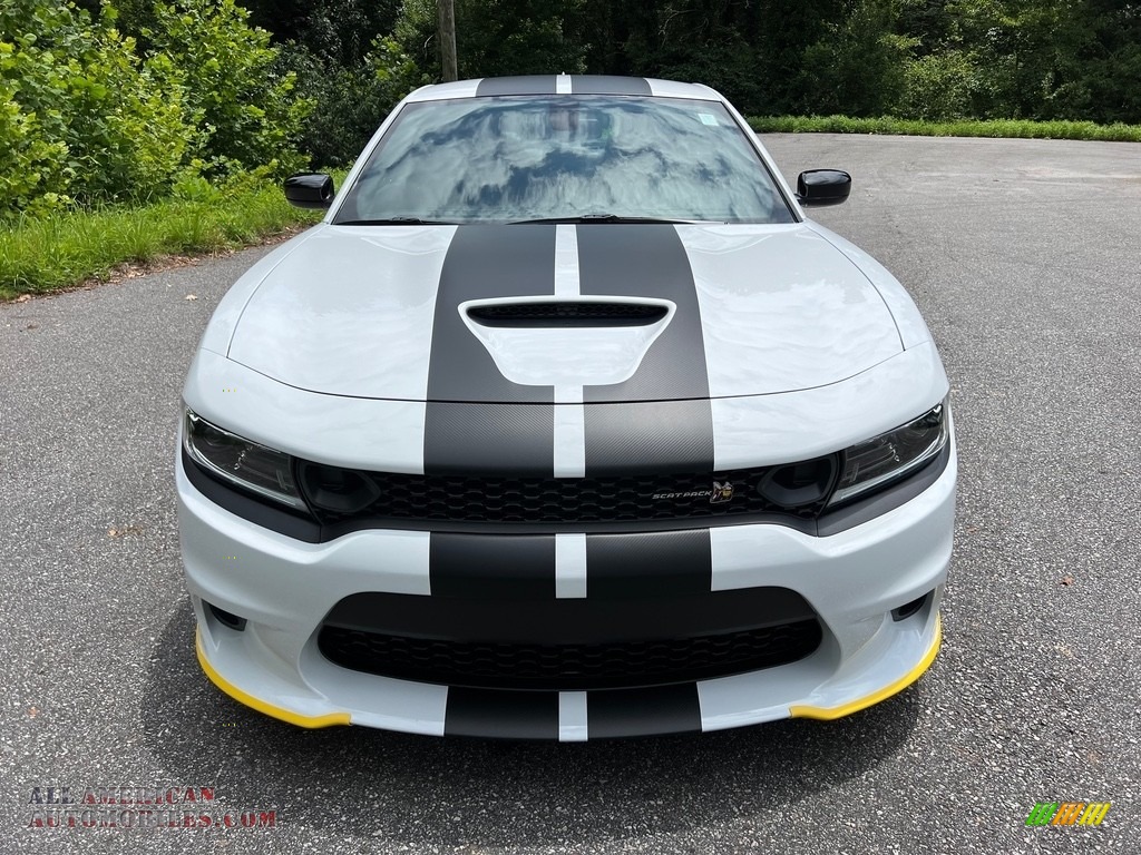 2023 Charger Scat Pack Plus - White Knuckle / Black photo #3