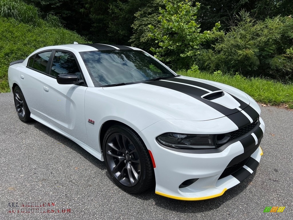2023 Charger Scat Pack Plus - White Knuckle / Black photo #4