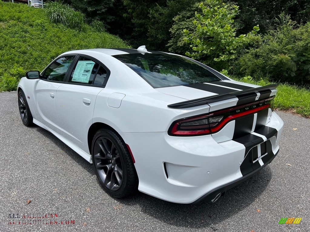 2023 Charger Scat Pack Plus - White Knuckle / Black photo #8