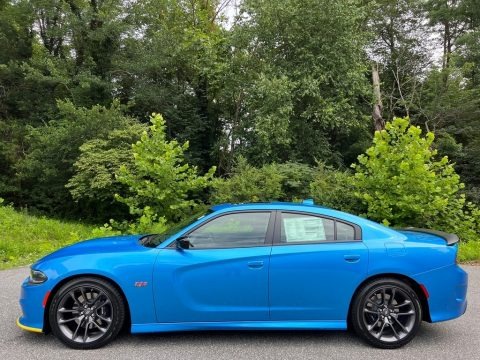 B5 Blue Pearl 2023 Dodge Charger Scat Pack Plus