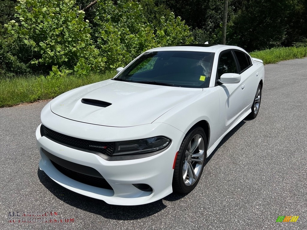 2021 Charger GT - White Knuckle / Black photo #3