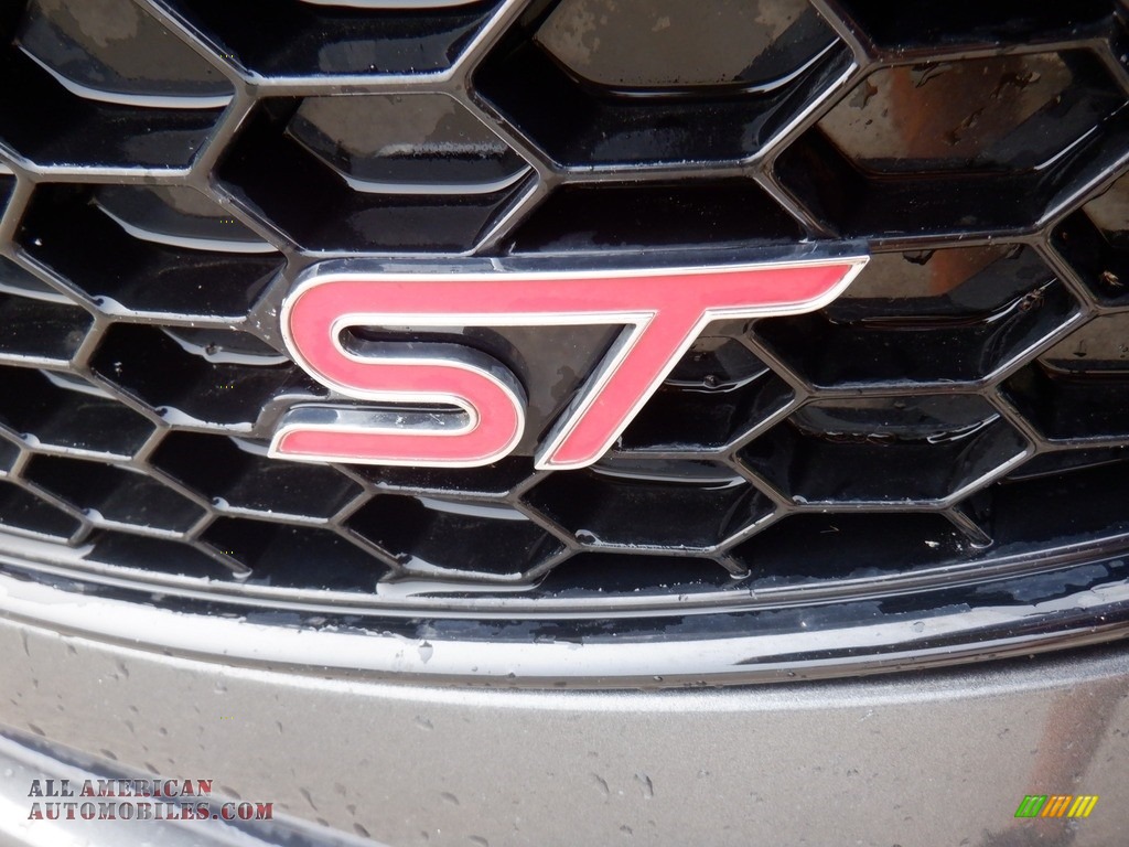 2017 Focus ST Hatch - Magnetic / Charcoal Black photo #12