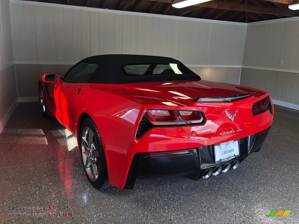 2014 Corvette Stingray Convertible - Torch Red / Jet Black photo #2