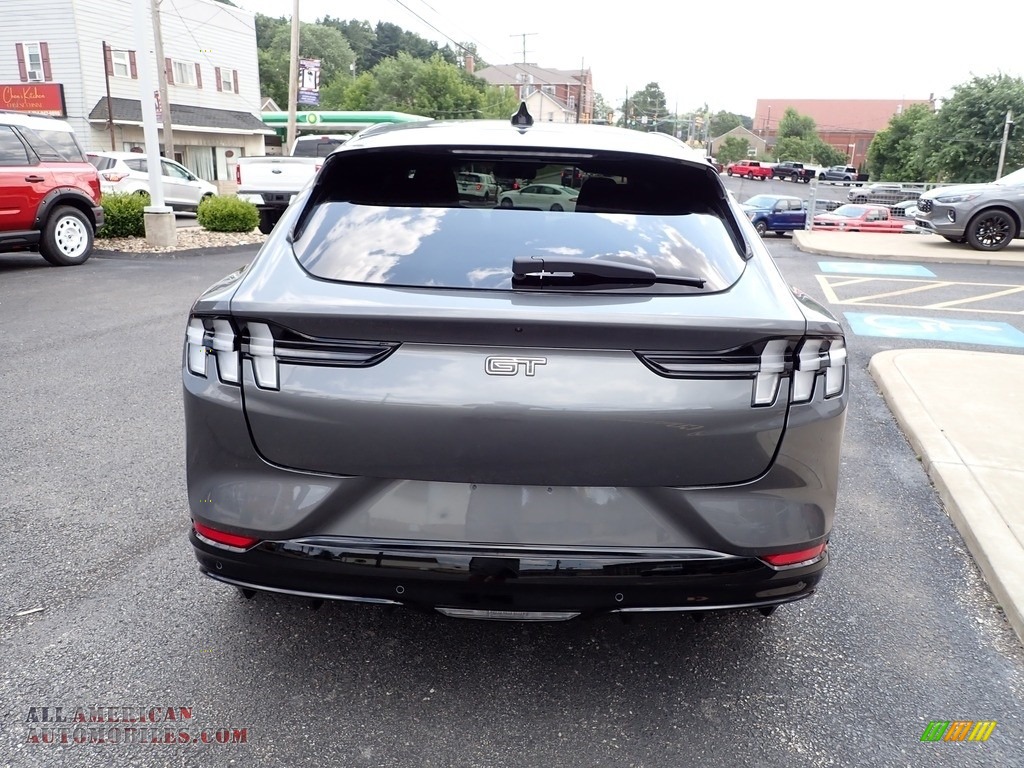 2023 Mustang Mach-E GT eAWD - Carbonized Gray Metallic / Black Onyx/Copper photo #4