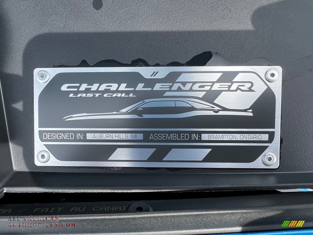 2023 Challenger R/T Plus - B5 Blue Pearl / Black photo #10