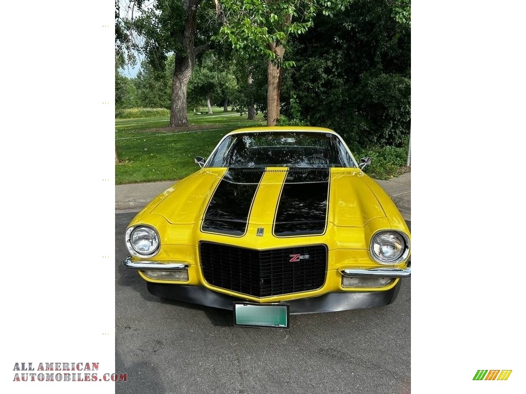1970 Camaro Z28 - Daytona Yellow / Black photo #6