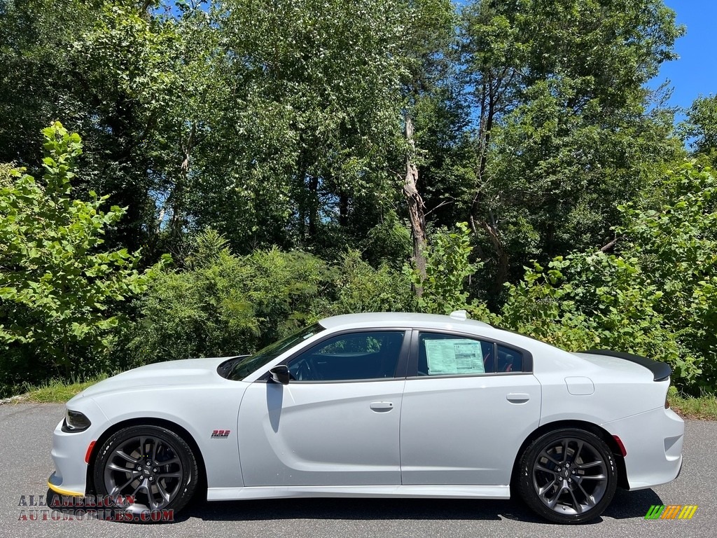 White Knuckle / Ruby Red/Black Dodge Charger Scat Pack Plus
