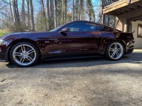 Royal Crimson 2018 Ford Mustang Roush Stage 2 Coupe