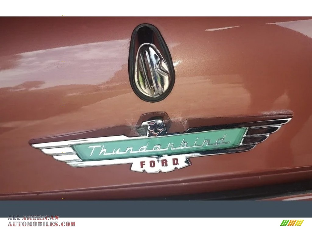 1957 Thunderbird Convertible - Thunderbird Bronze / Bronze photo #18