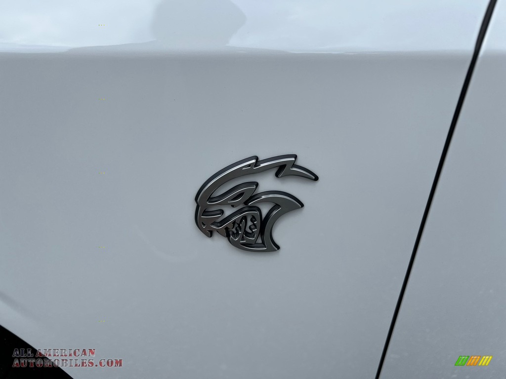 2023 Challenger SRT Hellcat - White Knuckle / Demonic Red/Black photo #10