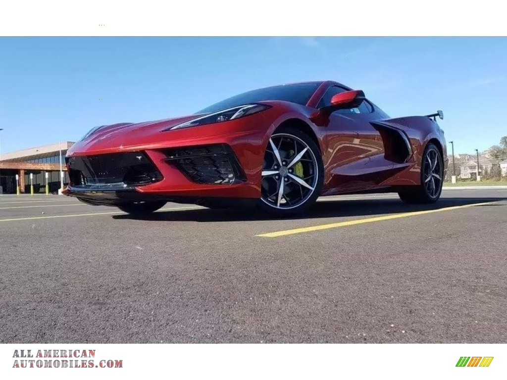 2021 Corvette Stingray Coupe - Red Mist Metallic Tintcoat / Tension/Twilight Blue photo #1