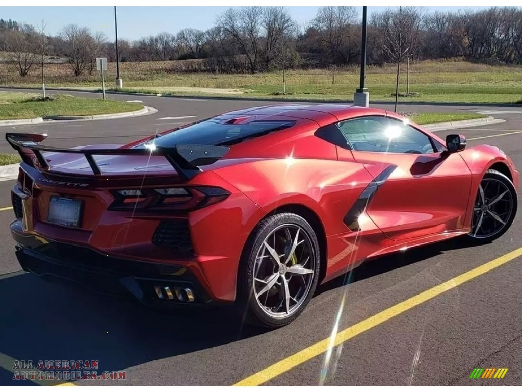 2021 Corvette Stingray Coupe - Red Mist Metallic Tintcoat / Tension/Twilight Blue photo #3