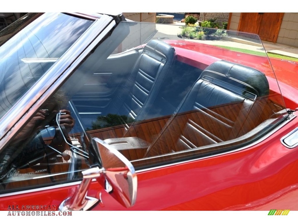 1972 Corvette Stingray Convertible - Mille Miglia Red / Black photo #3