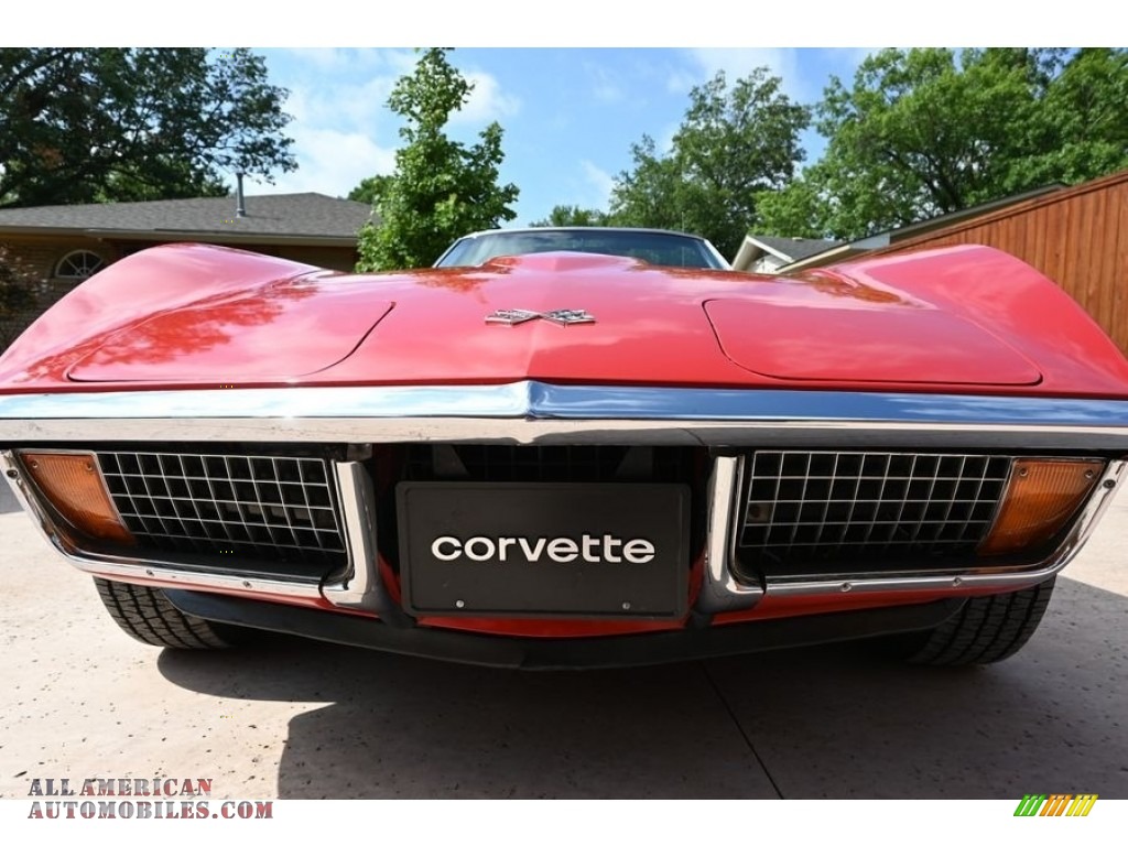 1972 Corvette Stingray Convertible - Mille Miglia Red / Black photo #18