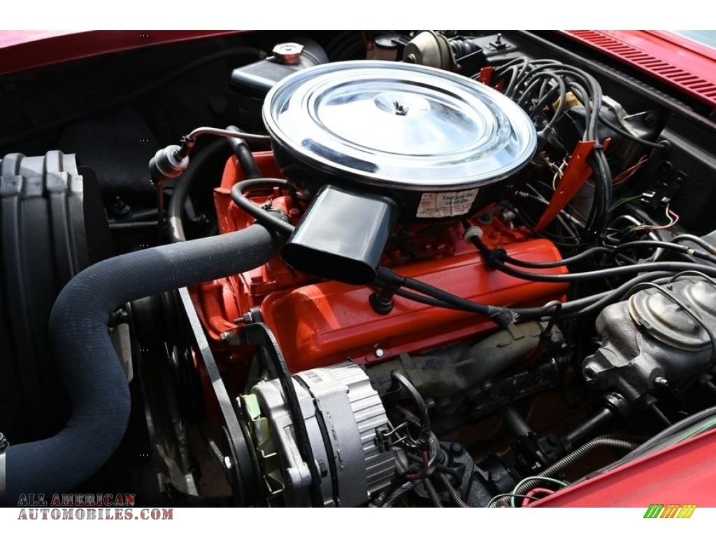 1972 Corvette Stingray Convertible - Mille Miglia Red / Black photo #19